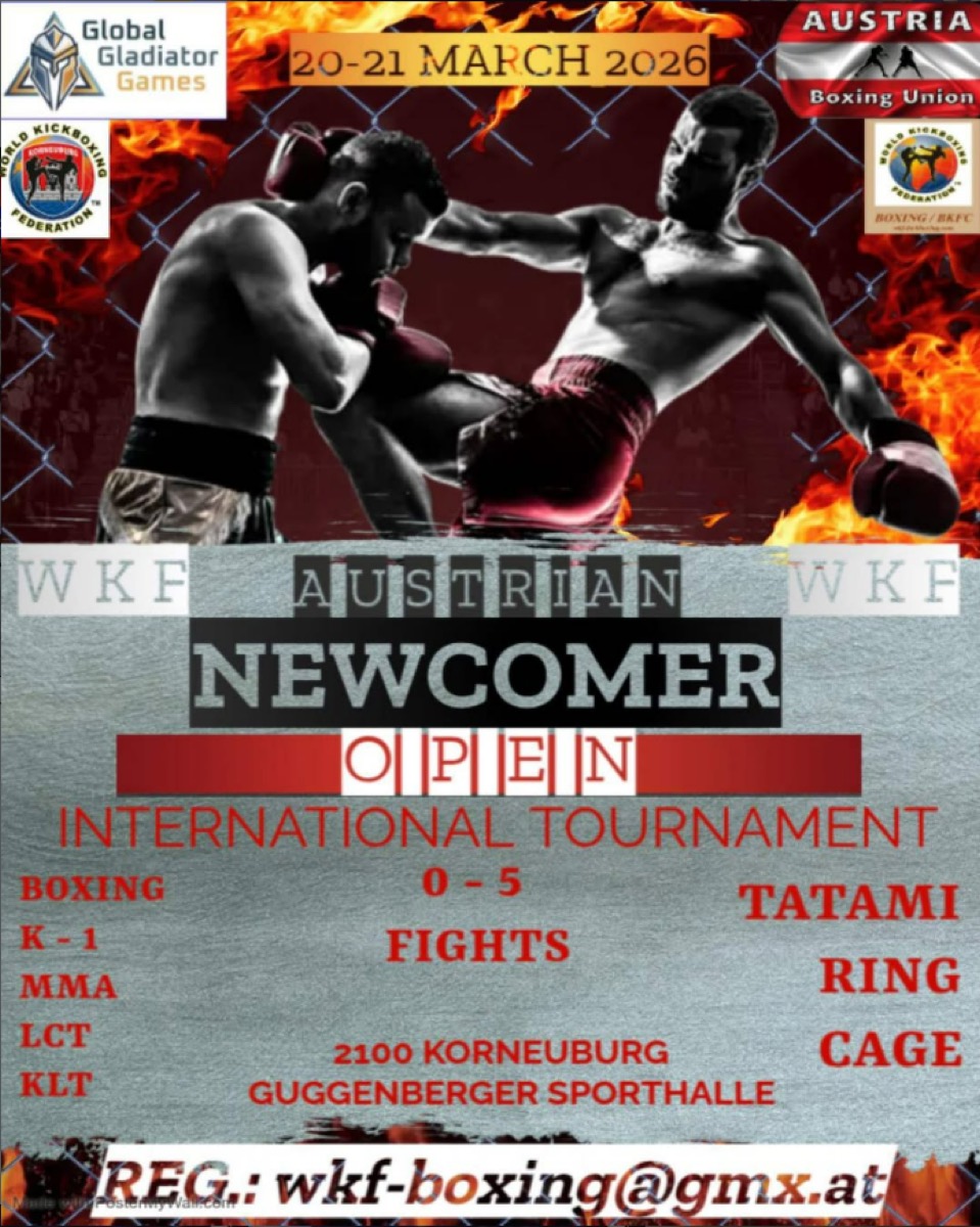 Plakat Austrian Newcomer Open